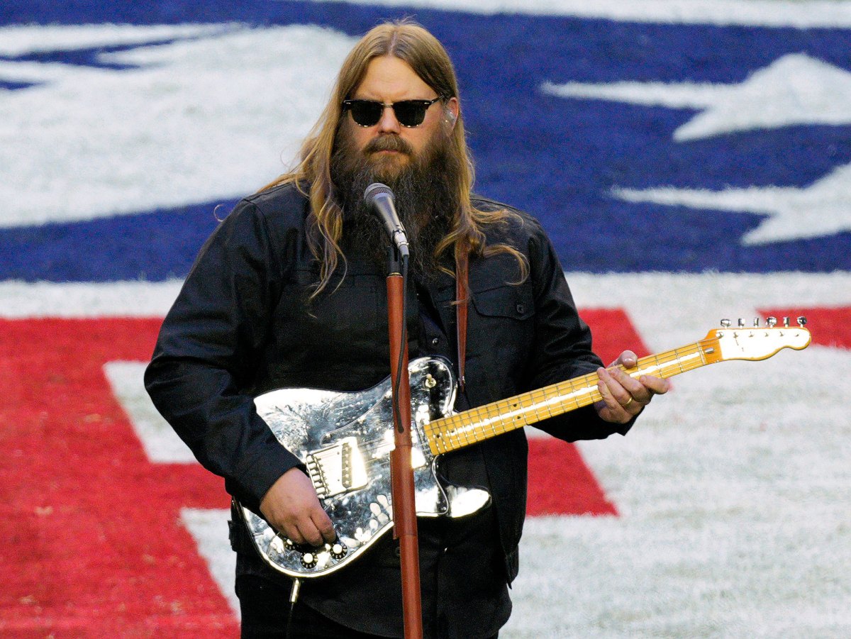 NFL Announces Country Singer Chris Stapleton as National Anthem Singer for Super  Bowl LVII