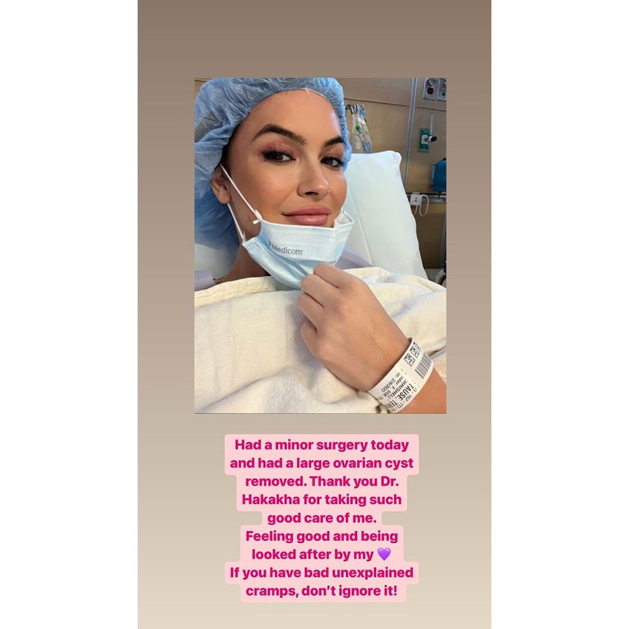 Chrishell Stause Undergoes Minor Surgery to Remove Ovarian Cyst 2