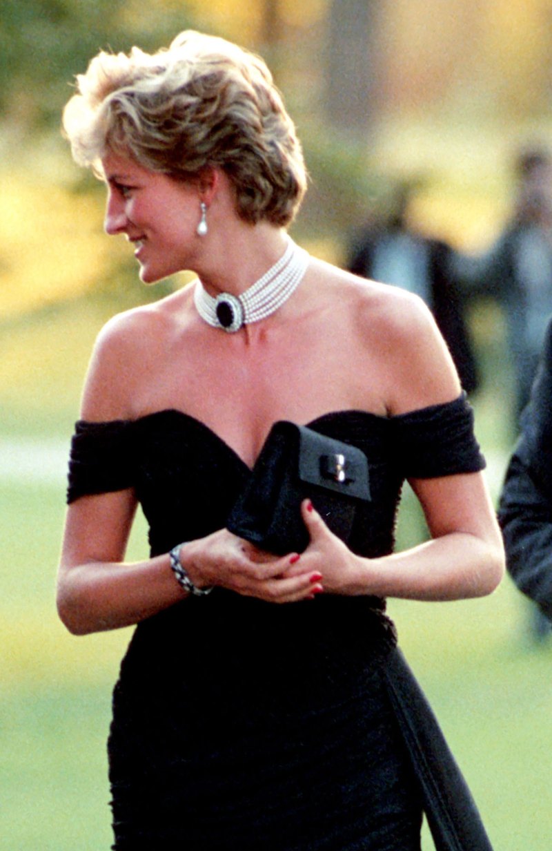 Princess Dianas Revenge Dress Was Supposed To Be White Details Us Weekly