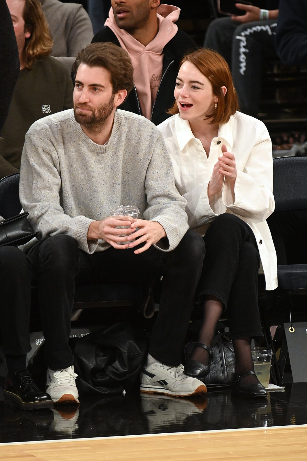 Emma Stone Makes Rare Appearance with Husband Dave McCary at Padres  Baseball Game