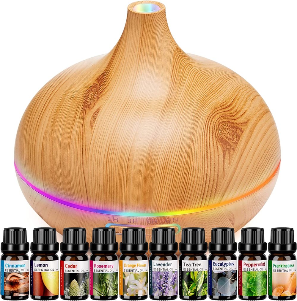 HLS Essential Oil Large Room Diffuser Set