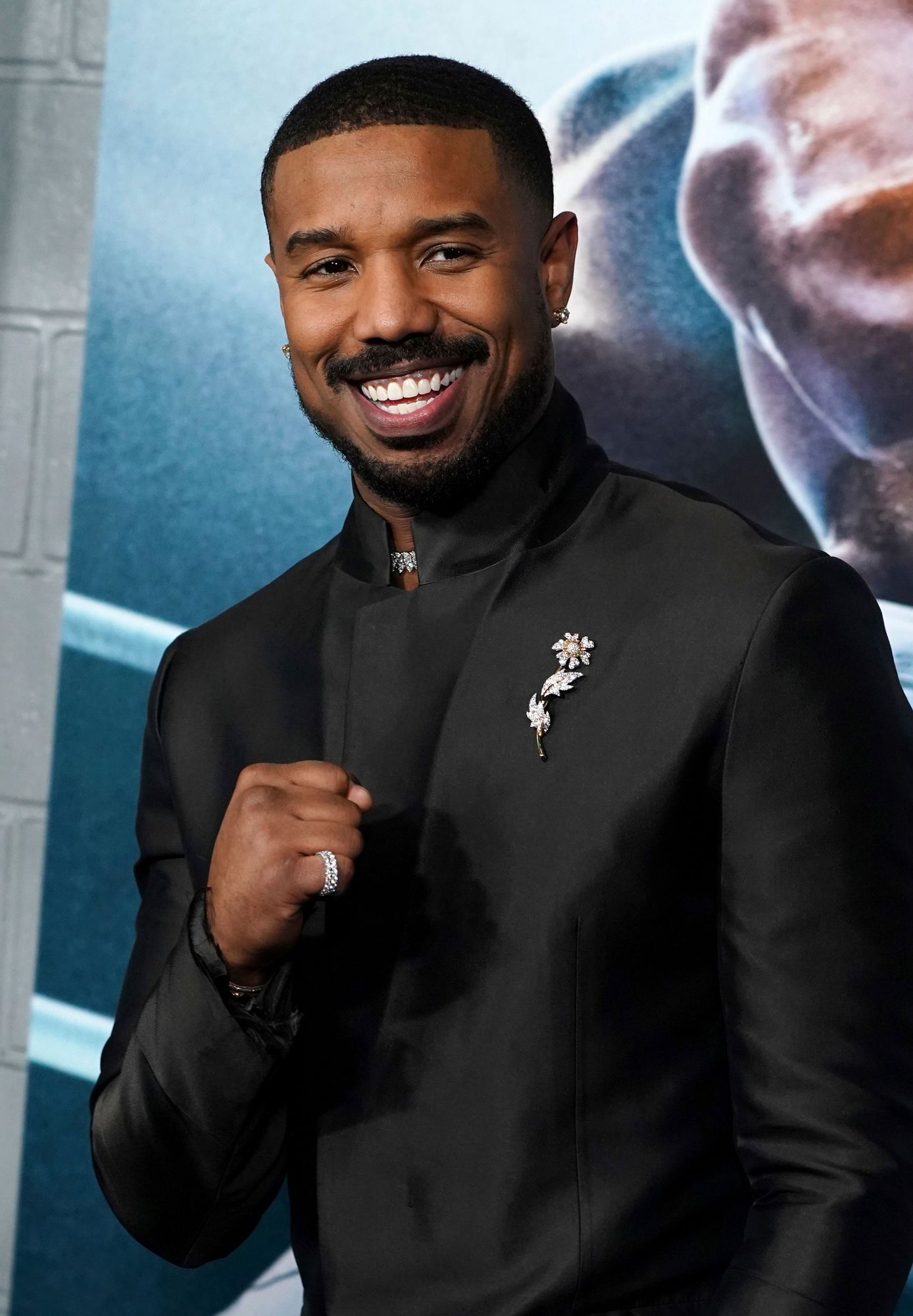 Michael B. Jordan Suits Up in Givenchy for 'Creed III' L.A.
