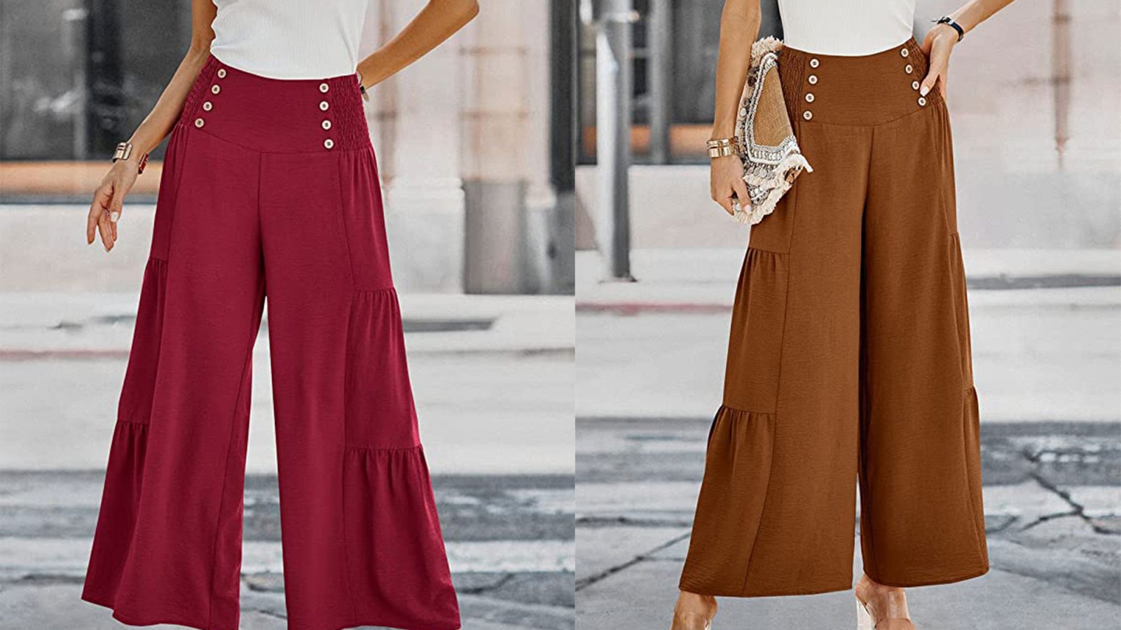Prettygarden Lightweight Palazzo Pants Are a Must for Spring