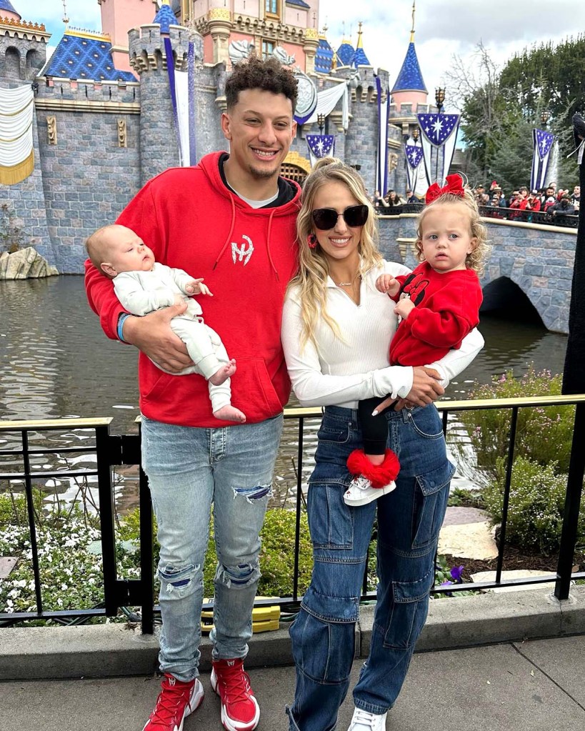 Patrick Mahomes welcomes child with Brittany Matthews