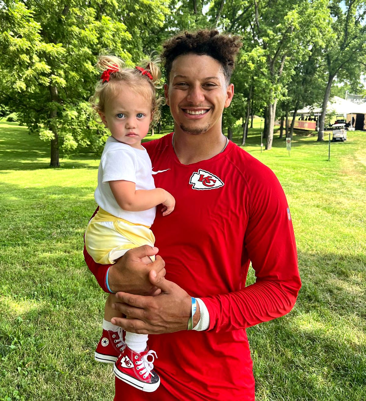 Patrick Mahomes Is Throwing a Hail Mary to Fellow Parents of Toddlers