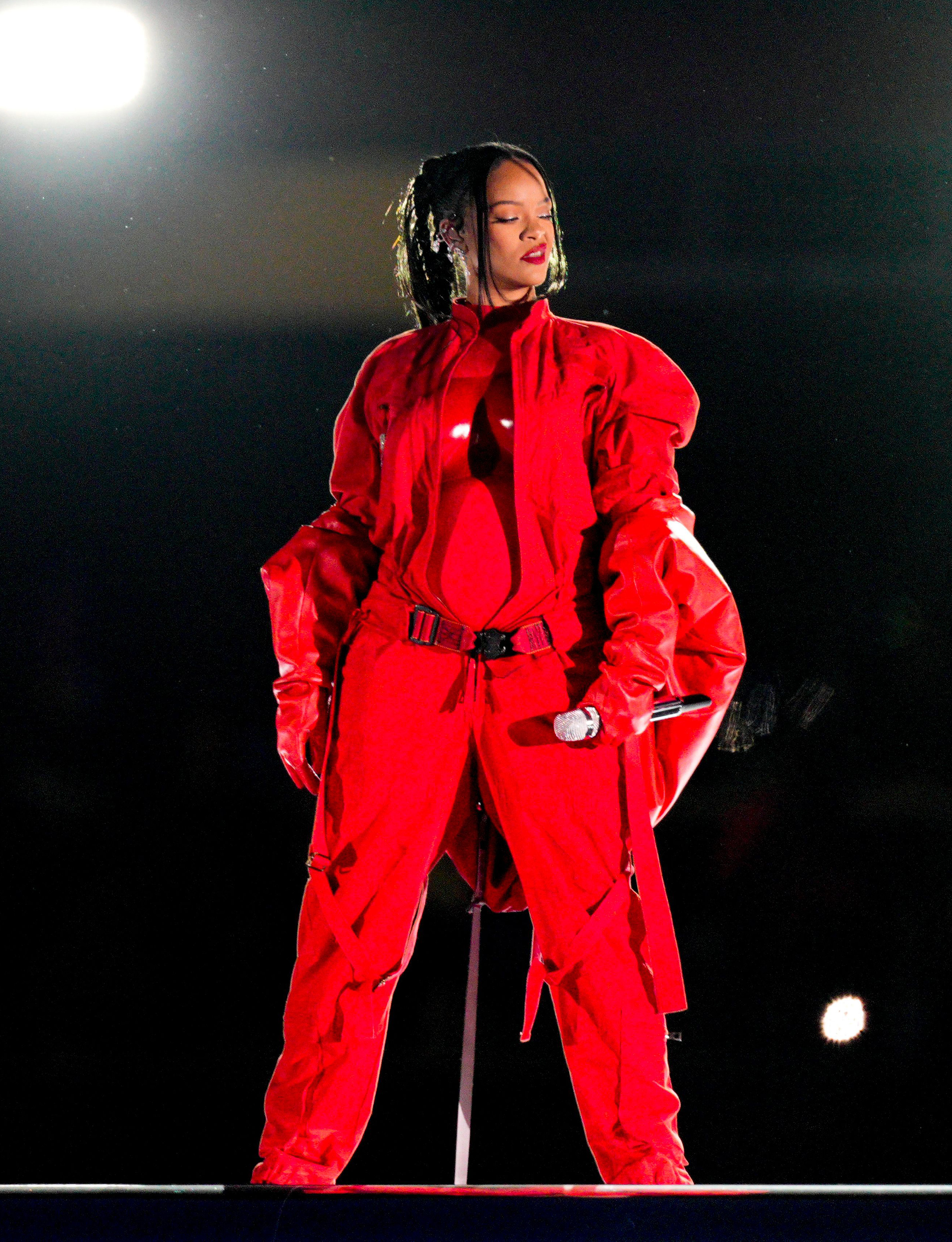 Rihanna performs her greatest hits and announces second pregnancy at Super  Bowl Half Time Show 2023: See the Fenty Bowl set list in full