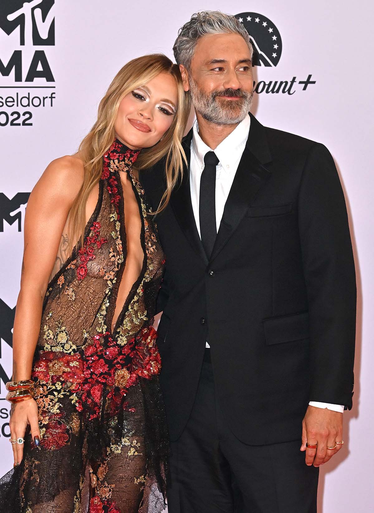 Taika Waititi and Rita Ora Have a Dapper Date Night at the 2024 Emmys