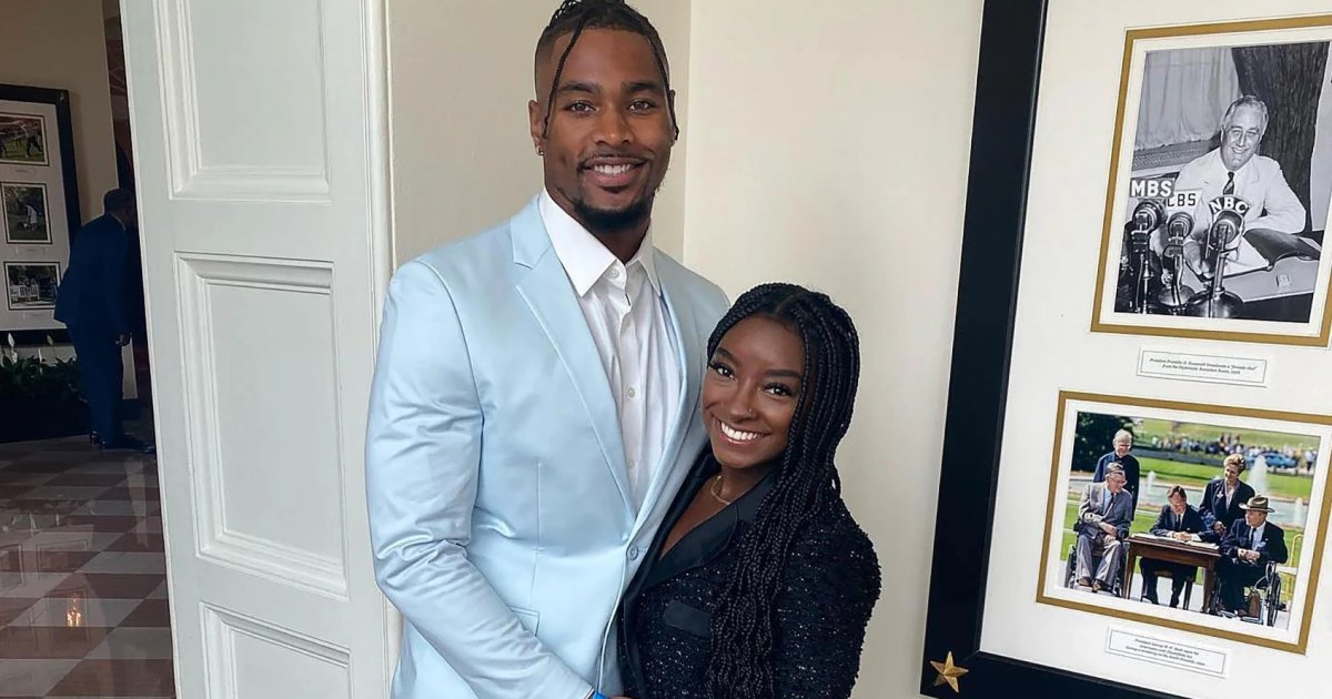 Simone Biles Marries Jonathan Owens After Three Years of Dating