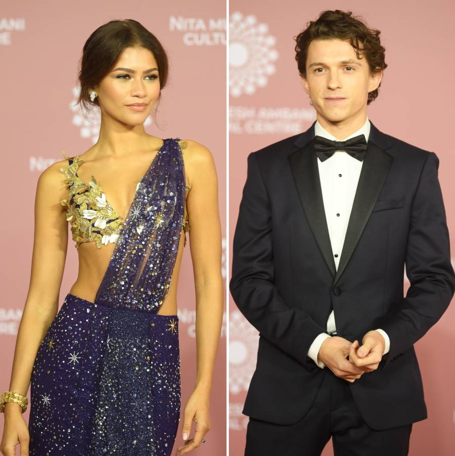 Zendaya and Tom Holland