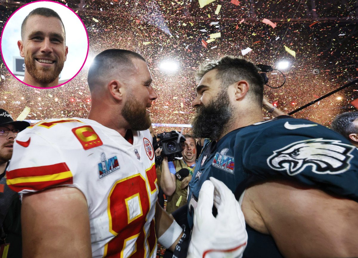 Jason and Travis Kelce to play in the Super Bowl. How many times have  brothers met in a Super Bowl game? - AS USA