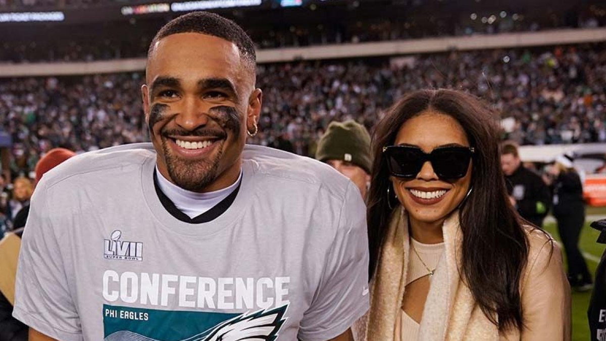 Eagles WAGs celebrate NFC Championship win over 49ers