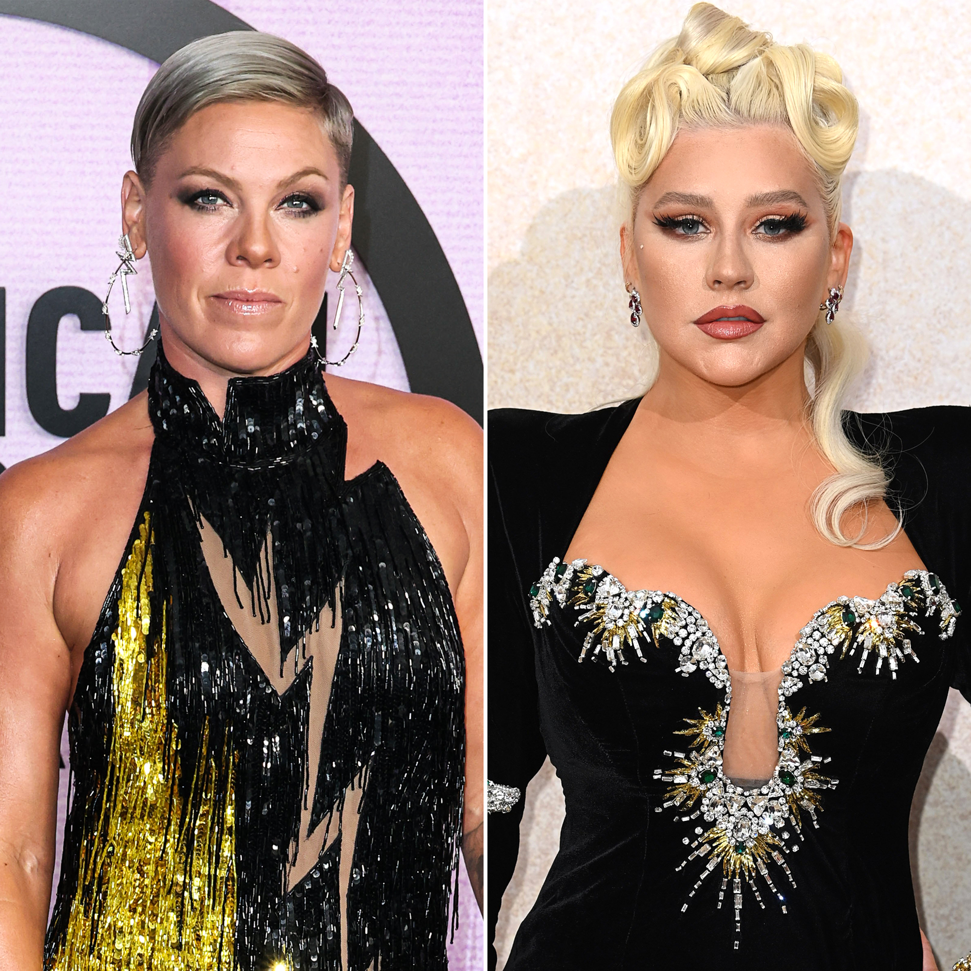 Pink Tells Christina Aguilera: 'You Know Where We Stand'