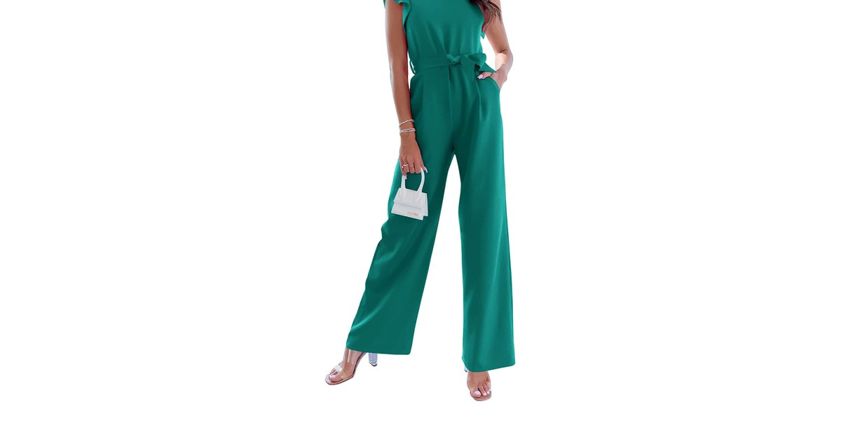 Jump Into Spring in This Comfy-Chic Cap-Sleeve Jumpsuit | Us Weekly