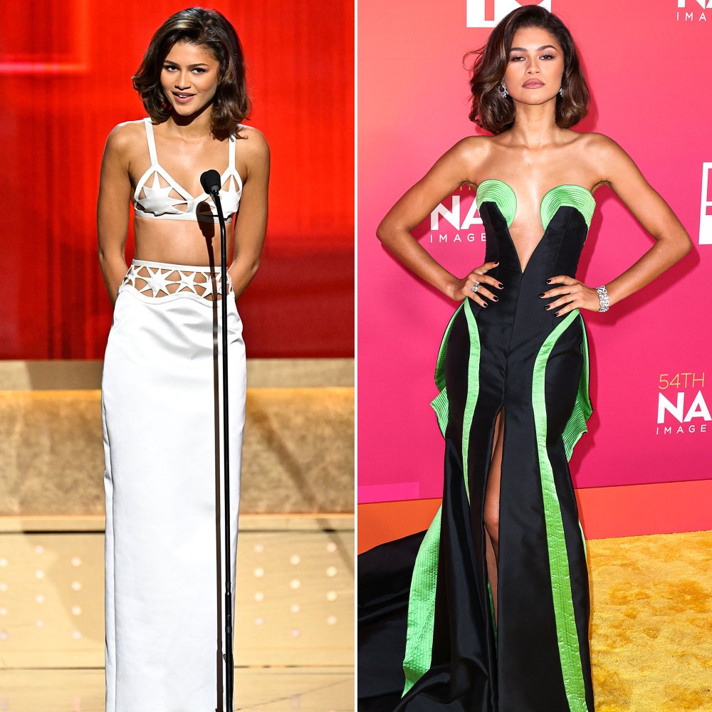 Zendaya turns heads at 2023 NAACP Awards by wearing sexy Versace