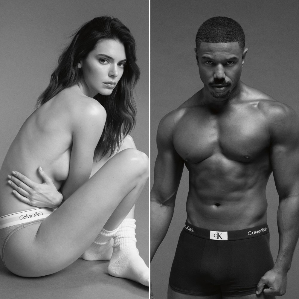 Kendall Jenner poses topless in Calvin Klein underwear campaign