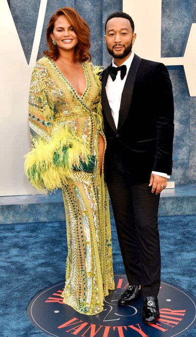 Oscars 2023: Chrissy Teigen, John Legend Step Out After Baby | Us Weekly