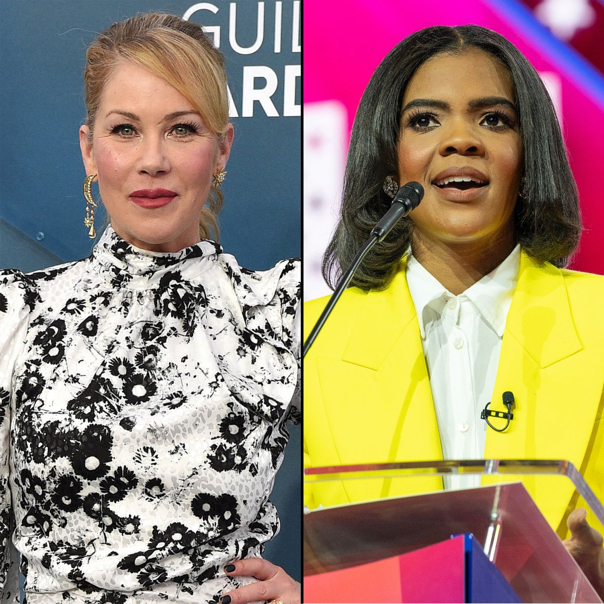 Christina Applegate Slams Candace Owens Skims Ad Comments Us Weekly 