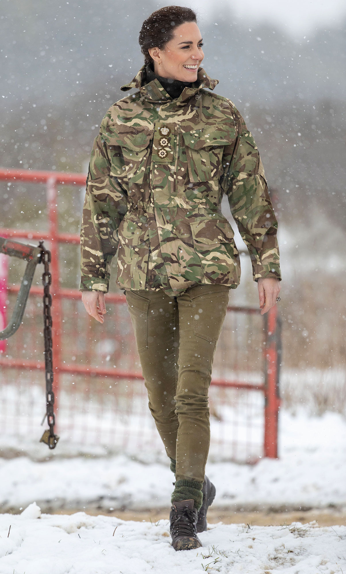 Kate Middleton Participates Battlefield Training With Soldiers