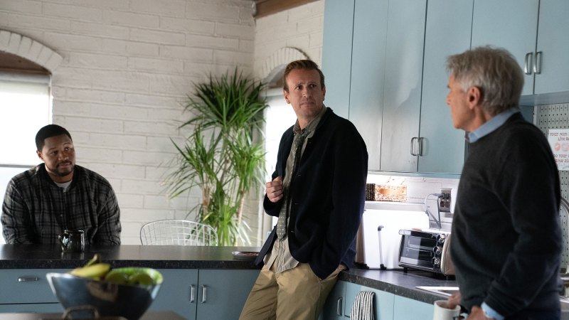 Luke Tennie, Jason Segel and Harrison Ford Imposter Syndrome Shrinking Engagement Party