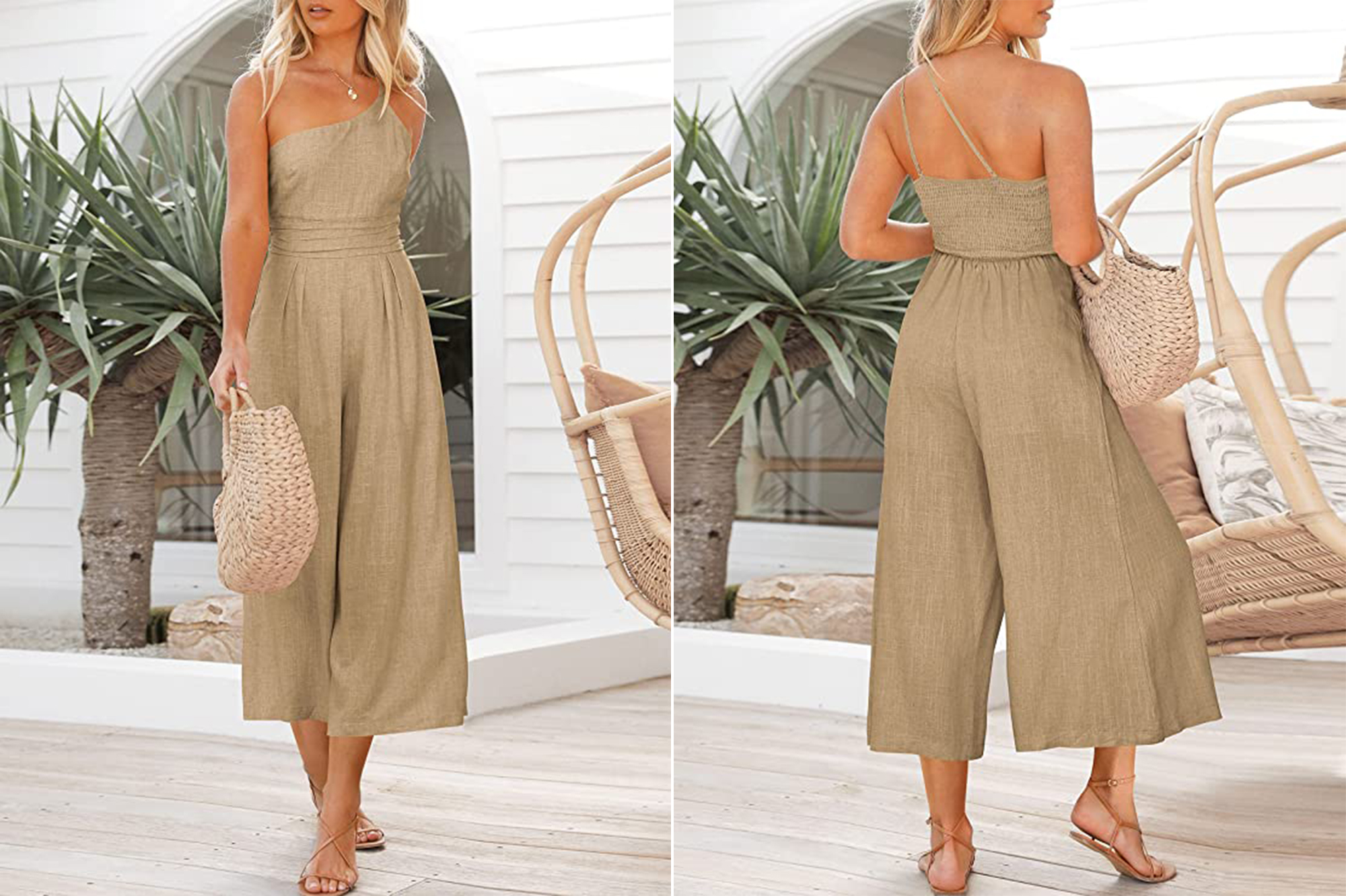 Anrabess 1-Shoulder Jumpsuit: Easy Spring and Summer Fashion