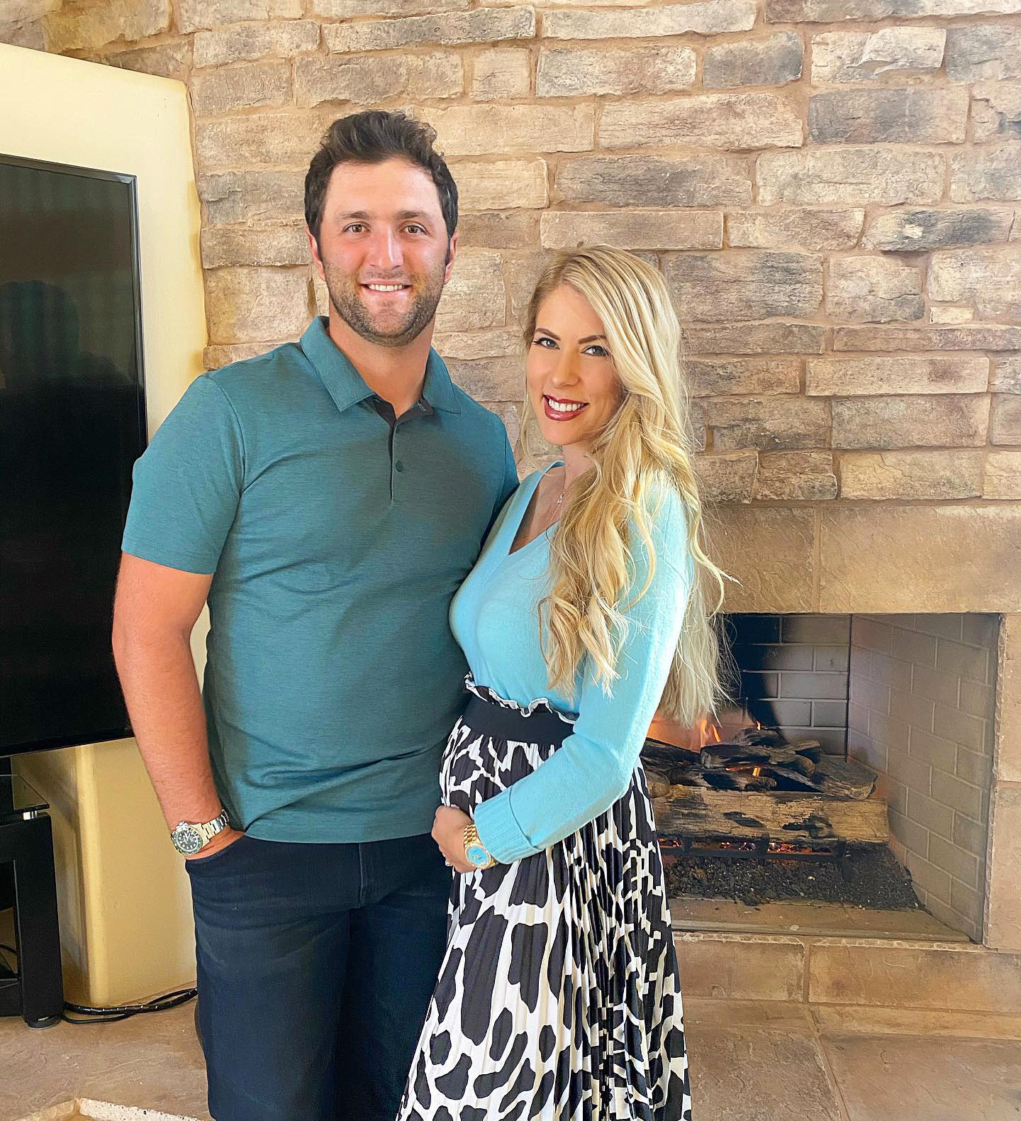 Zeitleiste der Beziehung zwischen Golfer Jon Rahm und seiner Frau Kelley Cahill