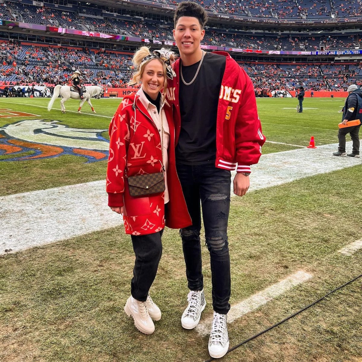 Brittany Matthews Defends Jackson Mahomes After Drama