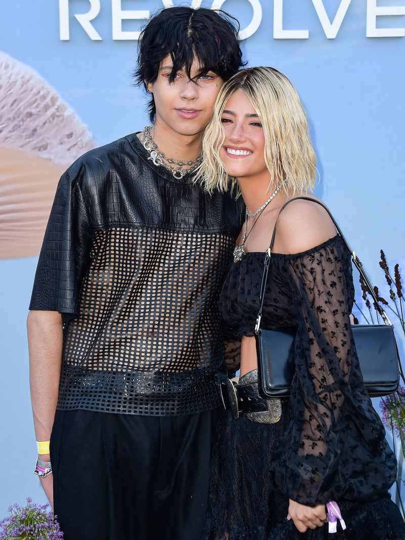 Charli D'Amelio and Landon Barker Inside Coachella 2023