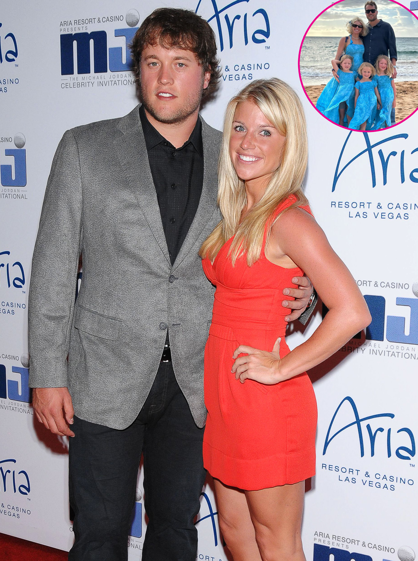 Matthew Stafford, Wife Kelly Explain Reaction to Photographer's