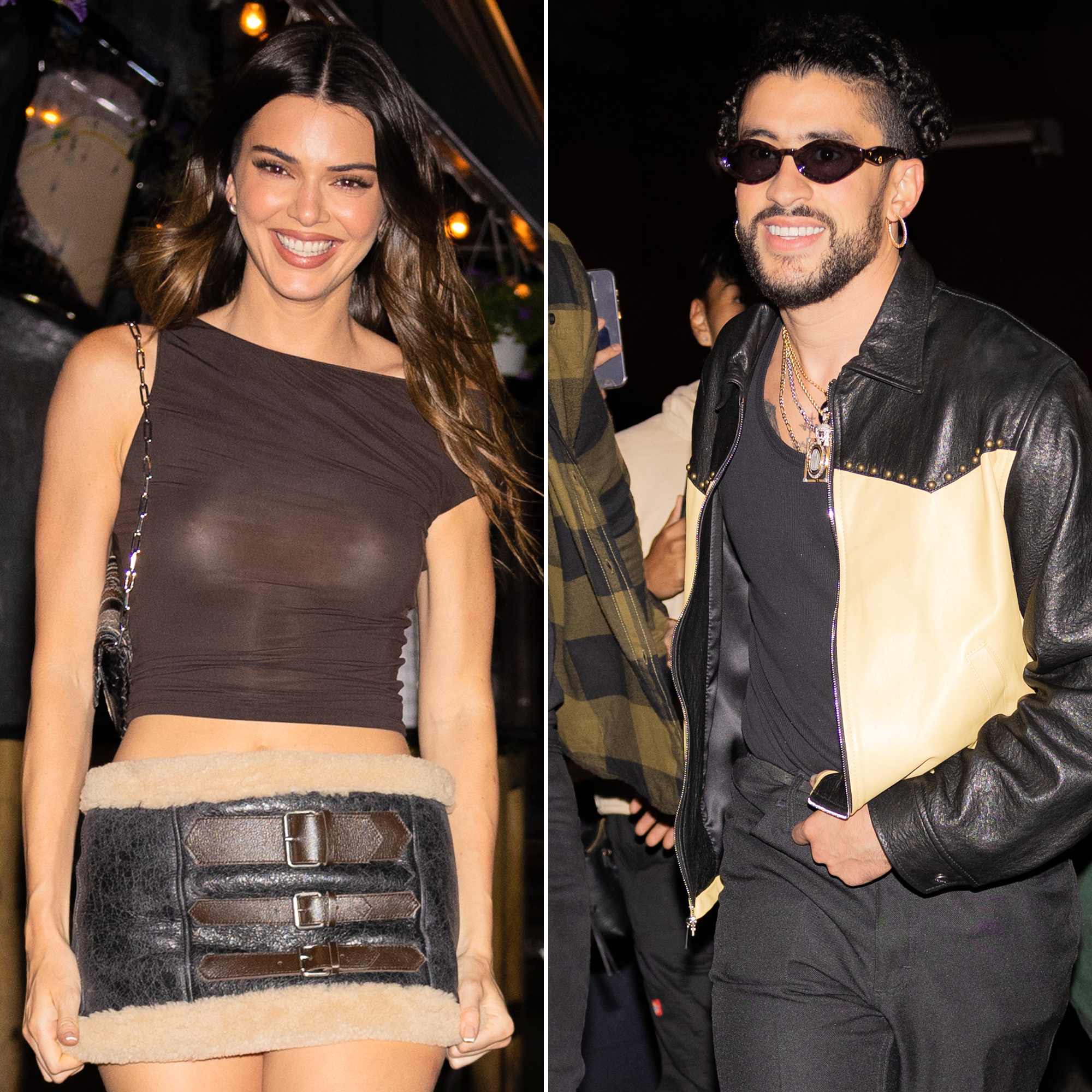 Kendall Jenner and boyfriend Bad Bunny seen on romantic date night at  upscale NYC restaurant in rare new photos together