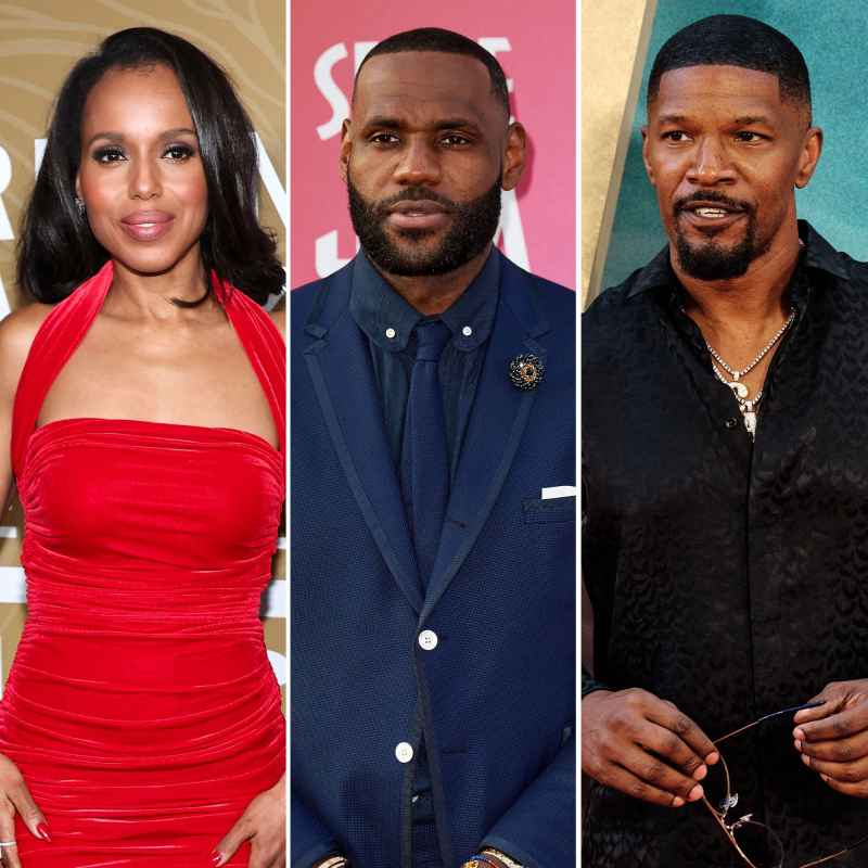 Kerry Washington, Lebron James and More Stars Wish Jamie Foxx a Speedy Recovery