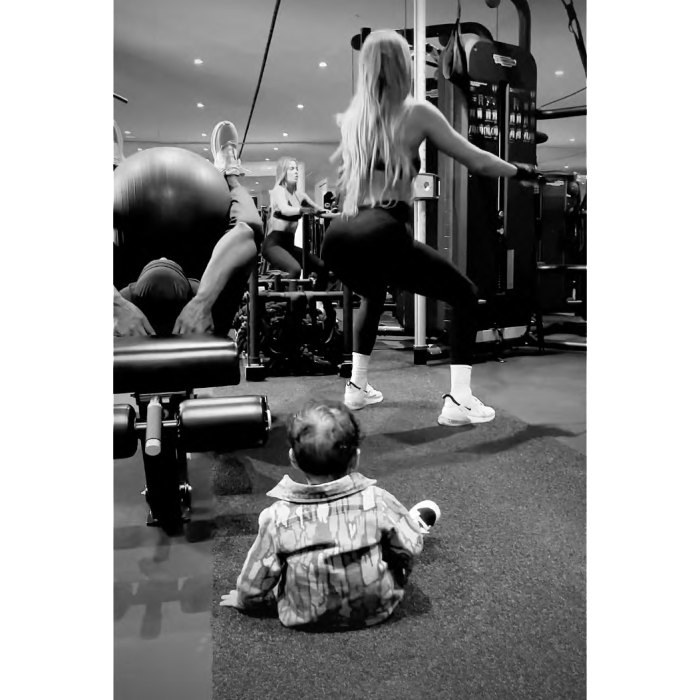 Khloe Kardashian Shares Rare Footage Of Son While She Works Out Us Weekly