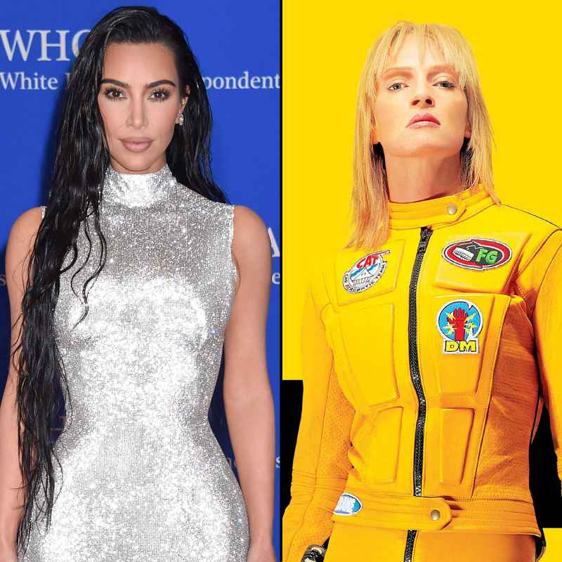 Kim Kardashian and Uma Thurman Kill Bill