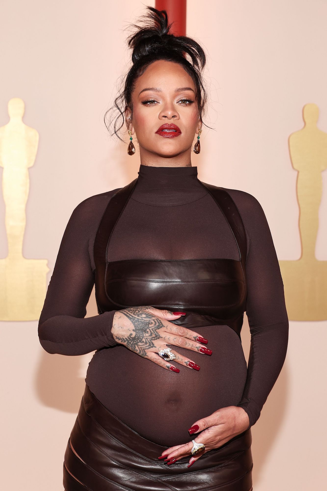 Pregnant Rihanna shops for baby clothes at Target
