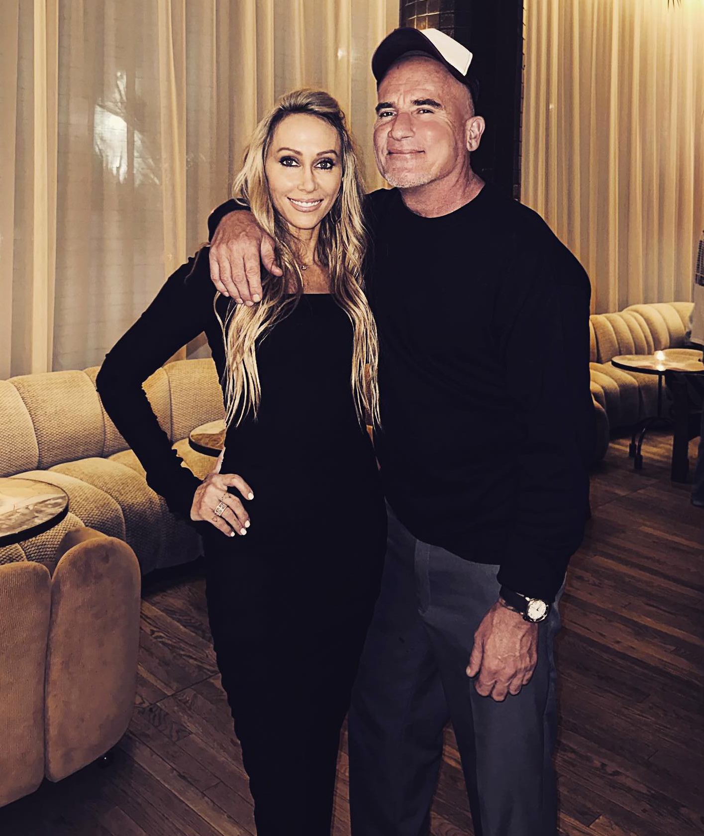 Tish Cyrus, Dominic Purcell Are Engaged Details