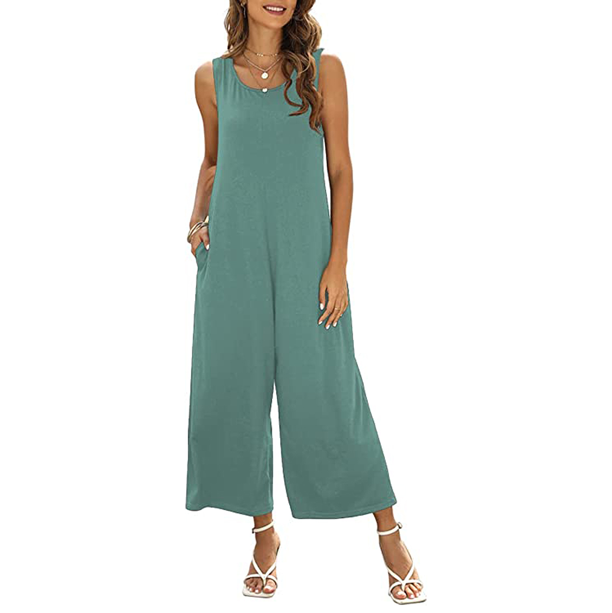 Roches Open Back Jumpsuit-