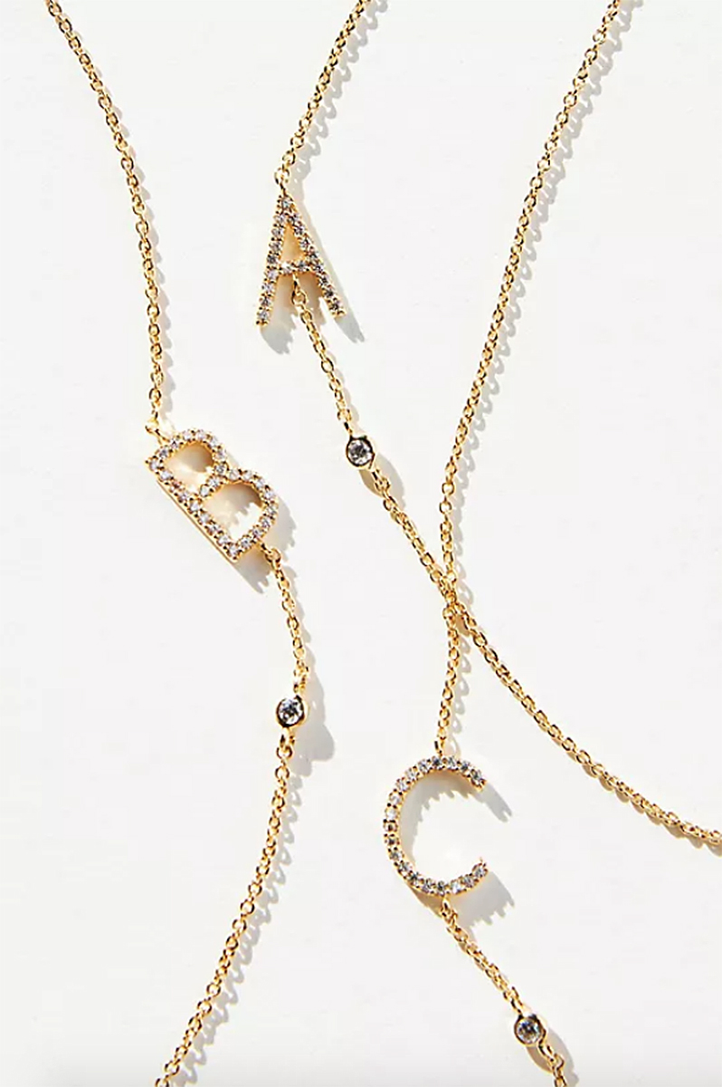 Monogram Necklace | Anthropologie Mexico - Women's Clothing, Accessories &  Home