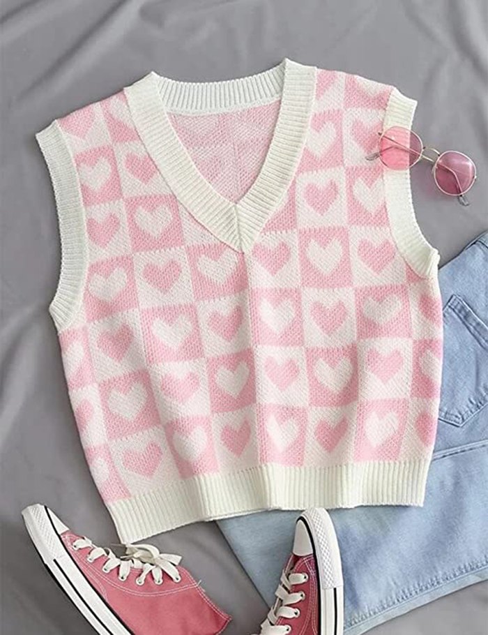 coquette-aesthetic-amazon-sweater-vest