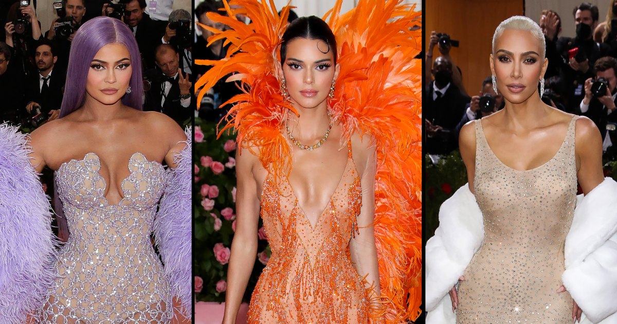 Met Gala: Kardashian-Jenner Family's Fashions Over the Years