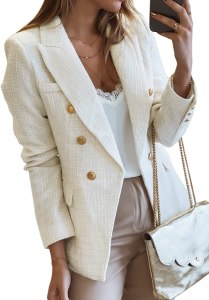 white blazer