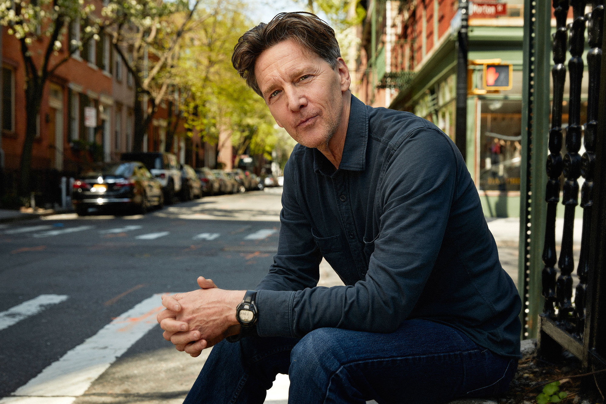 Andrew McCarthy On Relationship With Son Sam Acting Advice Us Weekly   Andrew McCarthy And Son Sam 