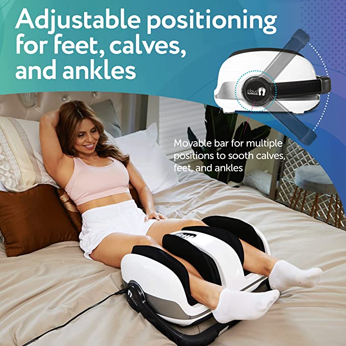 Cloud Massage Heated Shiatsu Foot and Leg Massage Machine