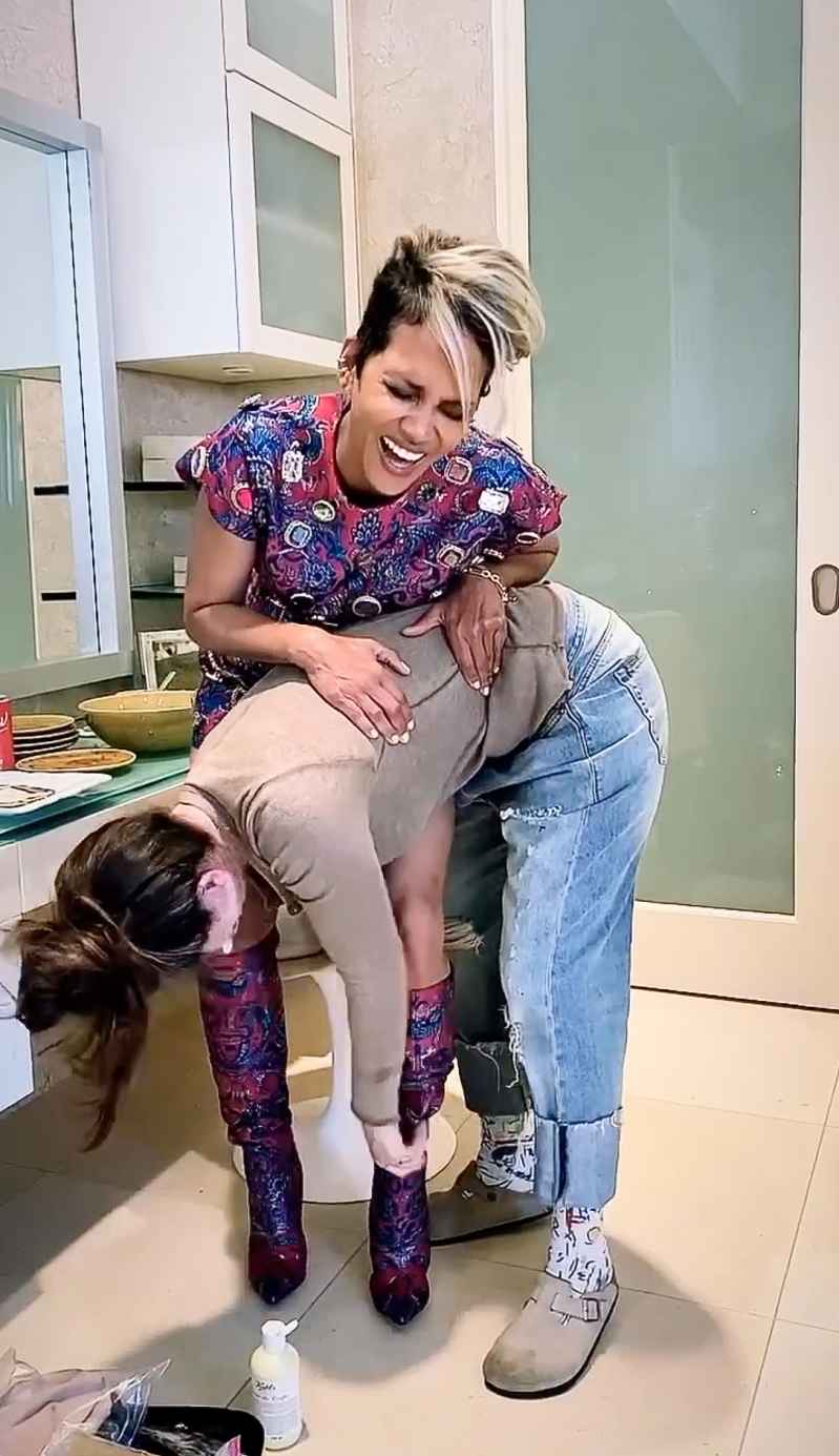 Halle Berry Hilariously Struggles to Fit into Tight Boots That Were ‘Literally Made For’ Her3