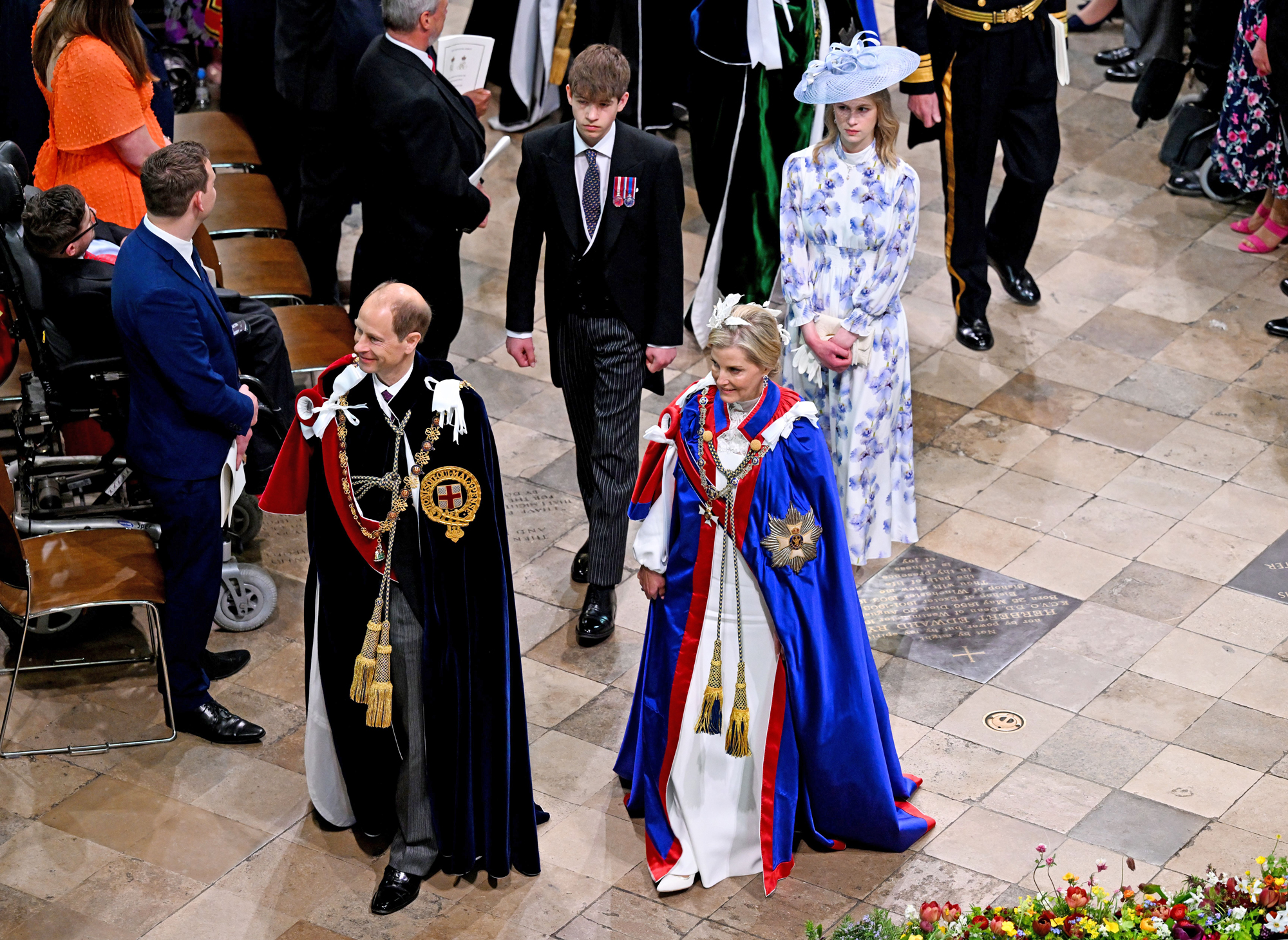 Prince Edward and Duchess Sophie Join Royals for Easter Sunday Service