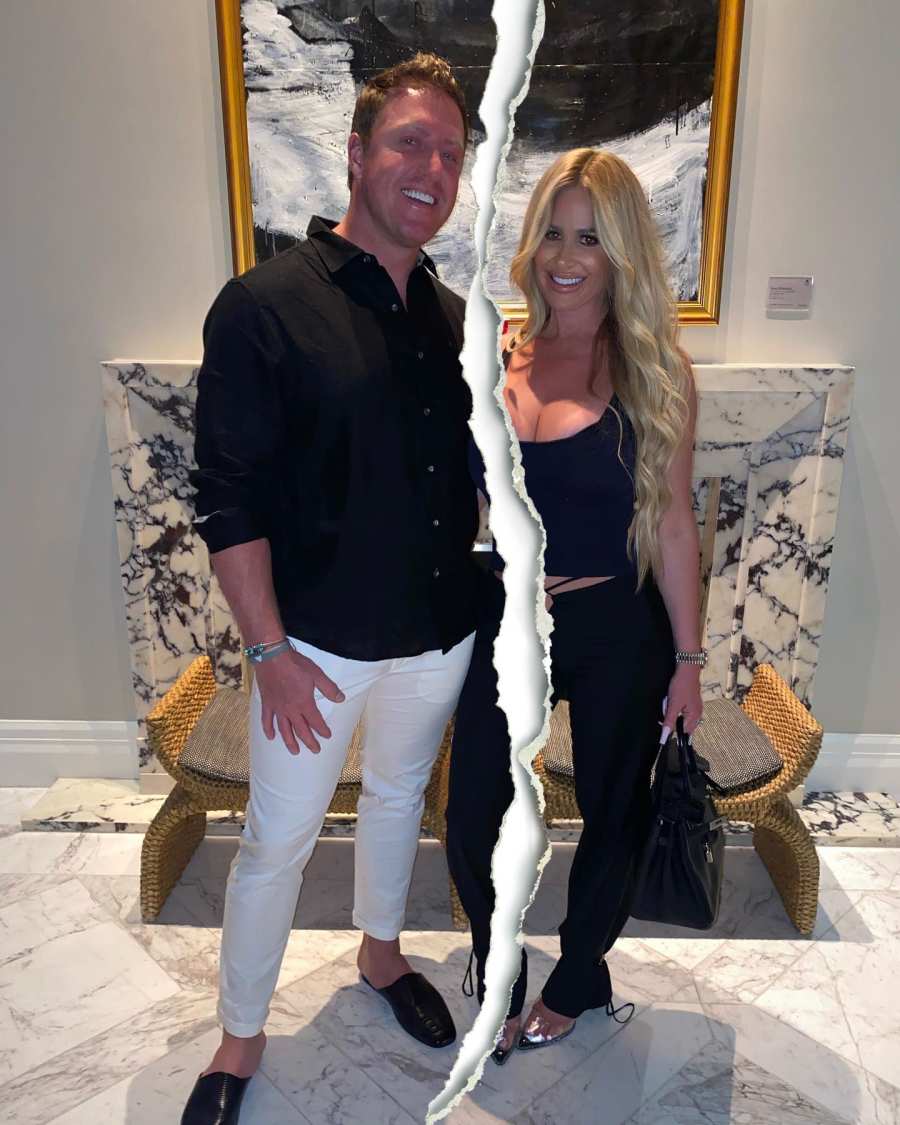 Kroy Biermann and Kim Zolciak Split Tear