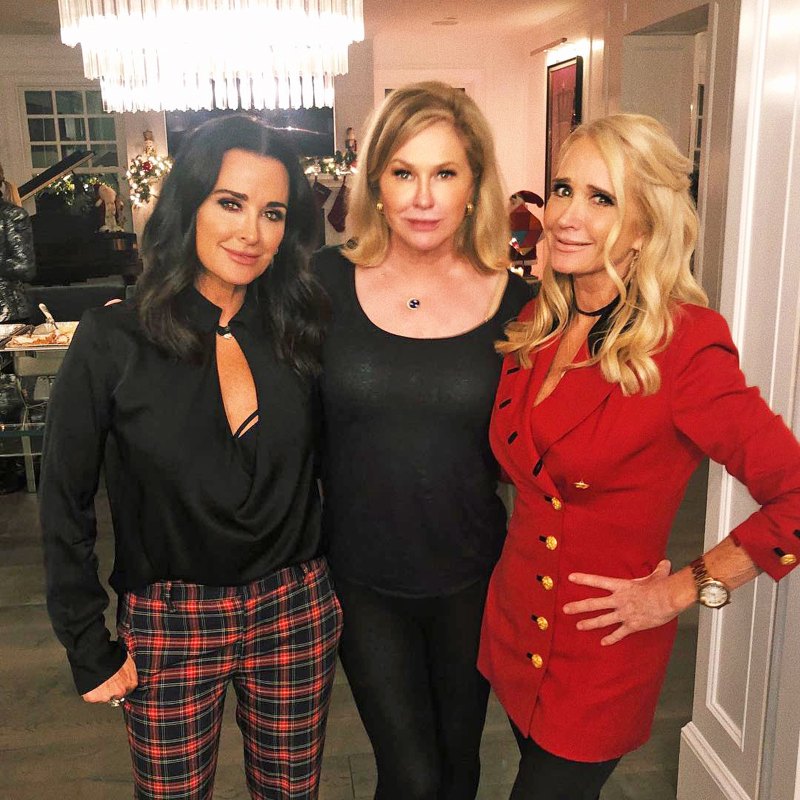 Kyle Richards Admits to 'Bumps in the Road' With Kim and Kathy