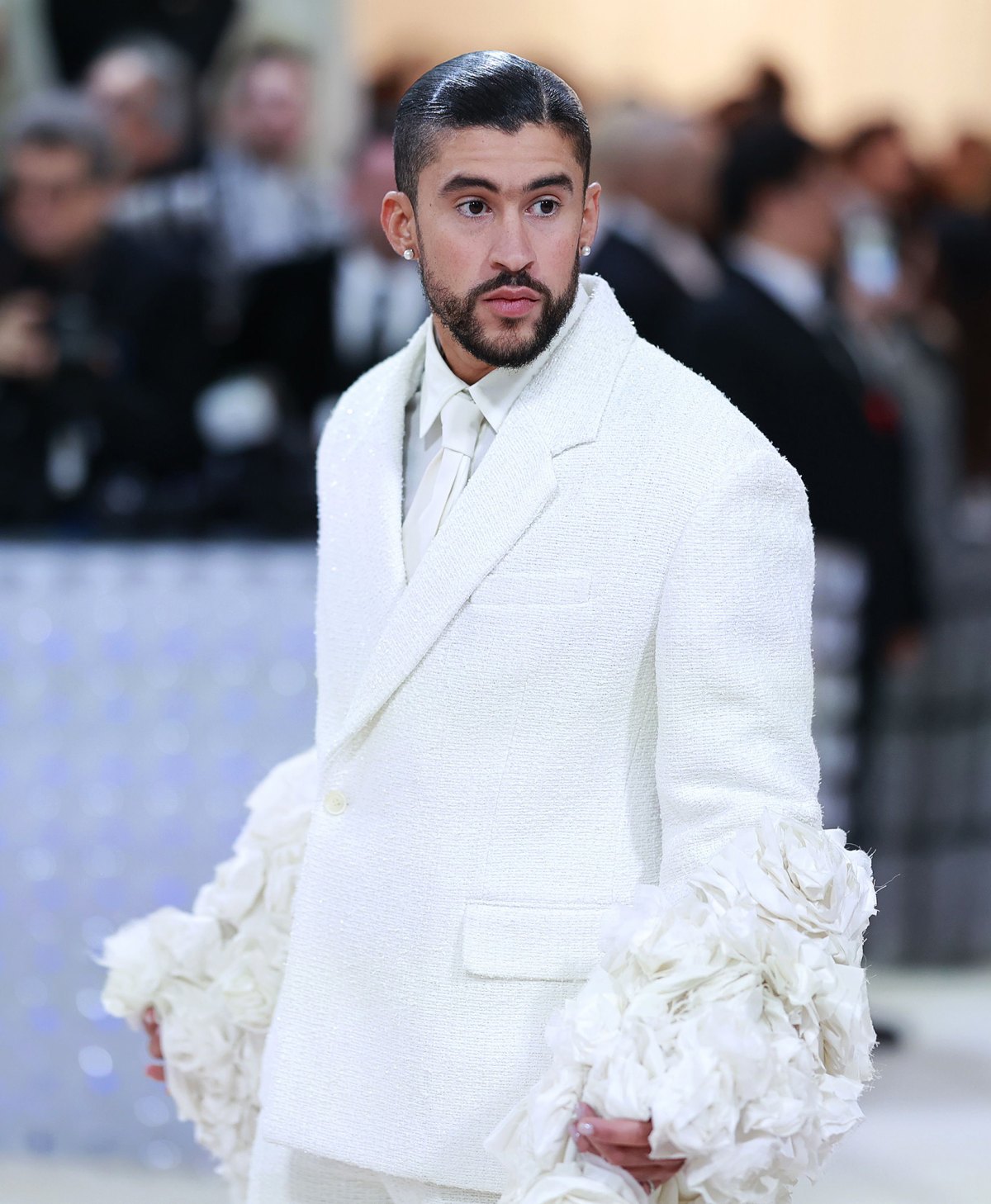 Bad Bunny wears Jacquemus to Met Gala, spotted with Kendall Jenner