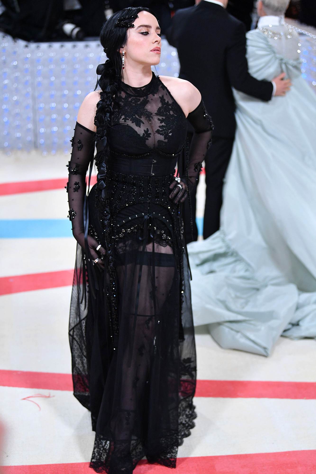 Billie Eilish's Custom Gucci Met Gala Dress Was Entirely Upcycled | Vogue