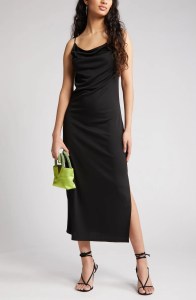 Open Edit Ruched Maxi Dress