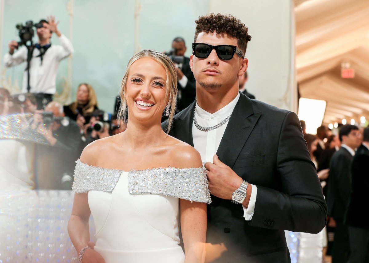 Patrick and Brittany Mahomes match for 2023 Met Gala debut