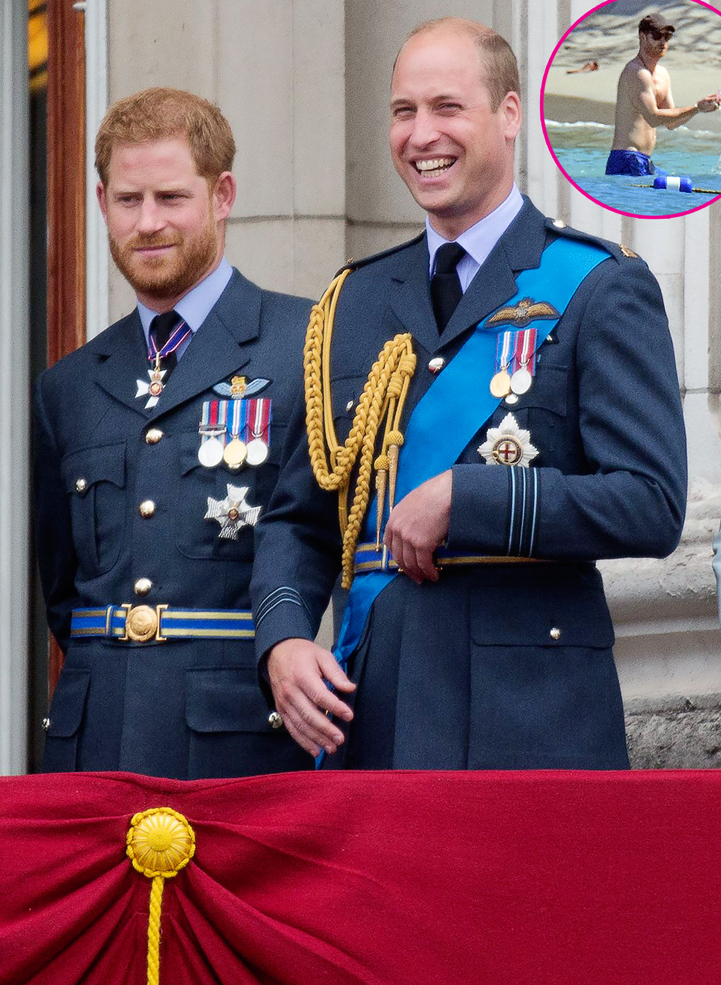 Royal Hunks! Prince William and Prince Harry’s Best Shirtless Moments